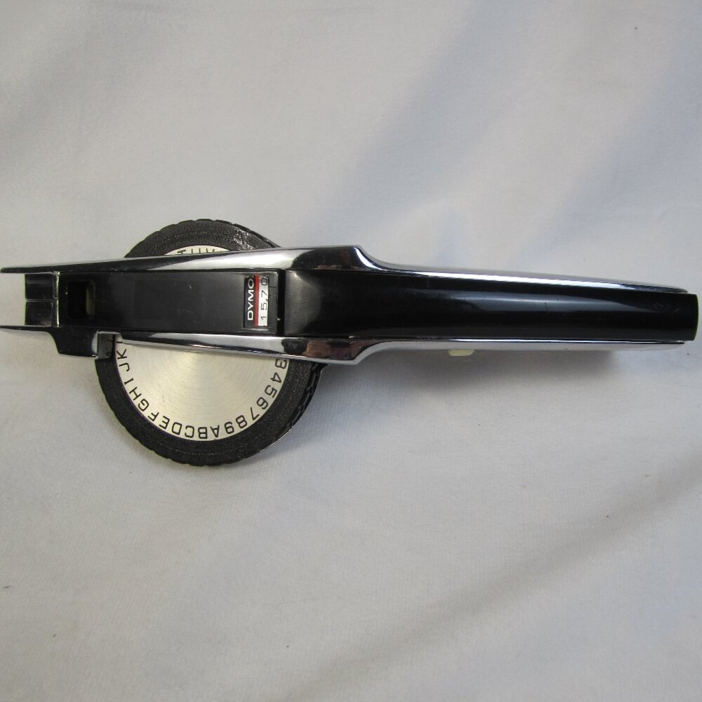 Vintage DYMO 1570 Chrome Embossing Label Maker  - No Tape